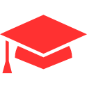 grad icon red better png
