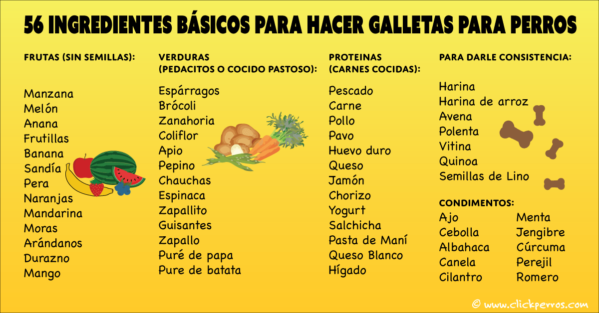 Alimentos sanos para perros, galletas para perros