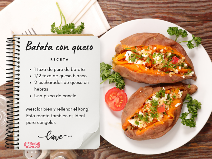 batata con queso kong receta, juguete perros kong, rellenar kong perros